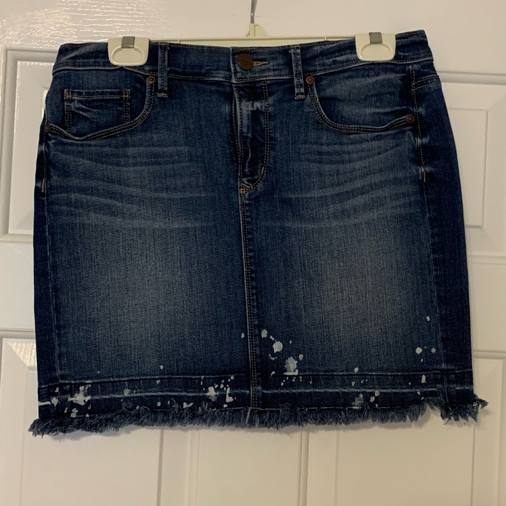 Ann Taylor Loft Jean mini skirt. Size 28/6